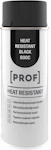 SPRAYFÄRG PROF HEAT RESISTANT SVART 600C