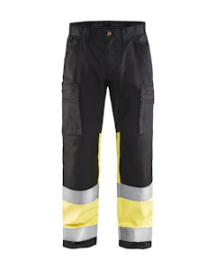 blåkläder Housut blåkläder 1551 18119933 musta/keltainen c60