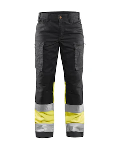 blåkläder Housu blåkläder 7161 18119933 musta/kelt c38