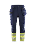 RIIPPUTASKUHOUSUT BLÅKLÄDER KOKO D112 SININEN/KELTAINEN