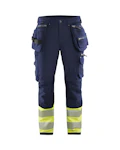 RIIPPUTASKUHOUSUT BLÅKLÄDER KOKO D92 SININEN/KELTAINEN