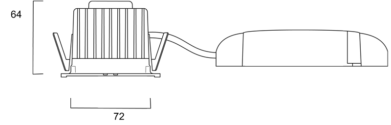 concord Alasvalo myriad v led 2056388 15w4k 48°ip65himm h/va