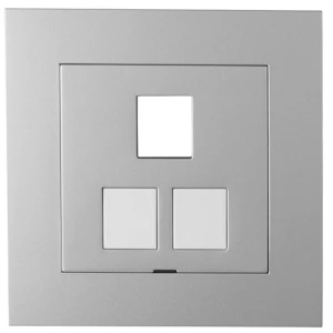 elko Keskiölevy elko plus 3xrj45 alu suora keystone