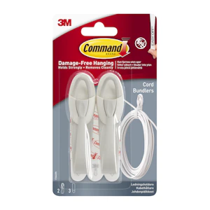 3m Koukku 3m command johtojen kiinn niputtaja 17304