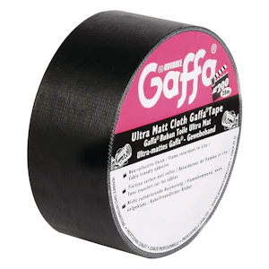 stokvis tapes Värimerkintäteippi kangas musta 25mm x 50m