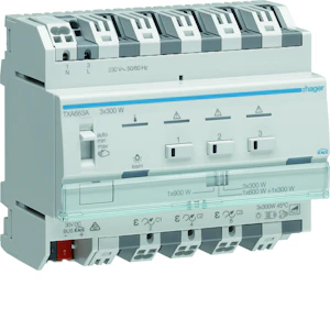 hager Dimaktor easy-knx 3x300w led