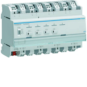 hager Valonsäädin knx easy txa664a 4x300w rlcdp 8m din