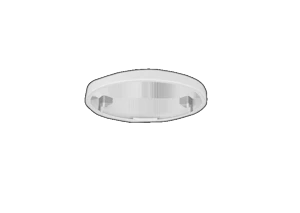 glamox Asennussarja glamox d70-r155 white distancering