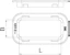 obo bettermann Kabelskyddsring 62x62mm