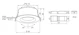 airam Alasvalo compact tilt ip44 5w/830 36d dim acc bk