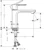 hansgrohe Pesuallashana hansgrohe 72544000 rebris e 110 kromi