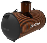 UMPISÄILIÖ ECOTANK 5000L 1600x2900mm PE