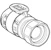 geberit Kompo irtomutteriliit. flowfit 16x3/8 pm