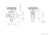 danfoss Paisuntaventtiili danfoss tx2n mu 3/8x1/2 068z3206