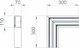 obo bettermann L-vinkel vit pvc