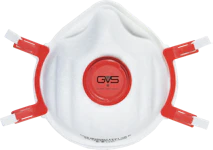 HENGITYSSUOJAIN GVS MOLDED FFP3 RD VALVE 5KPL PKT