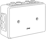 JAKORASIA SCHNEIDER JAKORASIA KALVOT.IP44 80X122X4