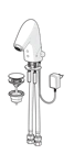 PESUALLASHANA ORAS 8524FT ALESSI ONE 230/12V