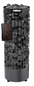 harvia Sähkökiuas harvia cilindro pc70xe black steel