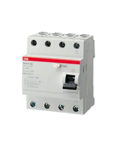 abb Vikavirtasuojakytkin abb 4-nap40a/30ma, 230/400 vac, a