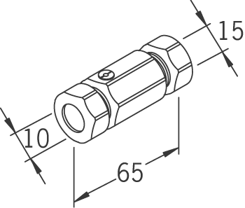 oras Kuulasulkuventtiili oras 281086/2kpl 10x15