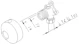 oras Pinta-asennuskulma oras 204021z 3/4x1/2x12mm