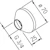 oras Peitelaippapari oras 203504-60/2 3/4x70mm kromi