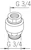 oras Imusuoja oras 261034 3/4x3/4 s/u