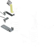 GNISTGAP+VENTILAVLEDARE FÄSTE 12KV 3ST