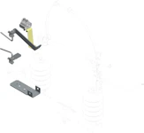 GNISTGAP+VENTILAVLEDARE FÄSTE 24 KV 3ST