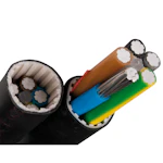 ALUMIINIVOIMAKAAPELI-HF NEXANS AXQ EASY-HF 1kV 4x300+88 K500
