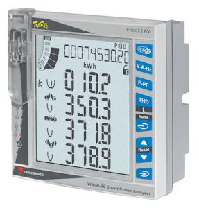carlo gavazzi Sähkönlaatumitta carlo gavazzi wm40 96 3v 5a lk c pan o2 s1