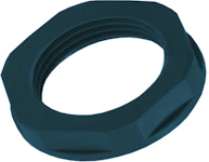 KONTRAMUTTER M50 SVART