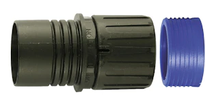 flexicon Suojaletkuliitin muovi hf fpax21-r28b musta