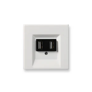 ensto Muuntaja ensto intro usb latausasema 3a, valkoinen