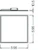ledvance Paneelivalaisin panel dali 600 33w/3000k ugr