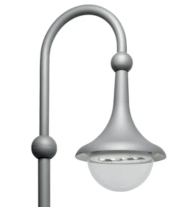 siteco Böj bell small standard grå, 76mm