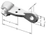 melbye Kläpphuslänk 20 50ka 84kn l=150mm vriden