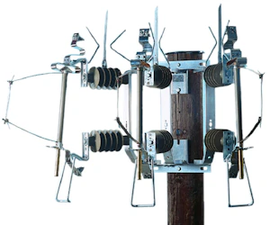 fabriks ab linjedon Säkringsapparat npf3 24kv b1 3-polig