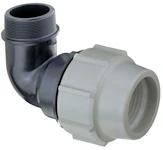 KOPPLING PE VINKEL 25XR20 90°PLASSON 7850 PN10 PE-UTV.GG