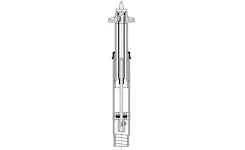TELESKOPGARNITYR DN20-50 HAWLE 9605 L=1,12-1,98 M