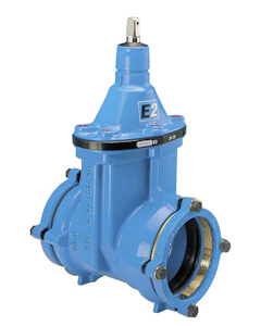 hawle Slussventil nr.4040-280 hawle 2000 med muff för pe/pvc