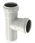 GRENRÖR ACO -110X45° ACO-PIPE 316L, 2-MUFF, EPDM