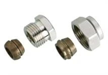 PUSERRUSLIITIN DANFOSS RA G3/4x15 CU-PUTKILLE