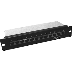 schneider electric Ristikyt.pan. elko link home 6837 12xrj45 stp cat5 1hu