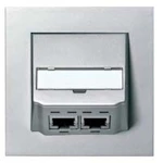 DATAPISTORASIA PLUS 2XRJ45 ELHOME ALU
