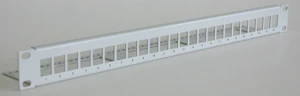 kerman Paneeli kerman 19 24xrj45 harmaa keystone