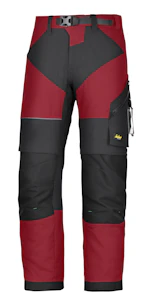 snickers workwear Työhousut snickers 6903-1604 punainen-musta koko 108