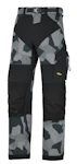TYÖHOUSUT SNICKERS 6903-8704 HARMAA-MUSTA CAMO KOKO 104