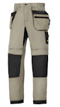 TYÖHOUSUT SNICKERS 6206-2004 KHAKI-MUSTA KOKO 162